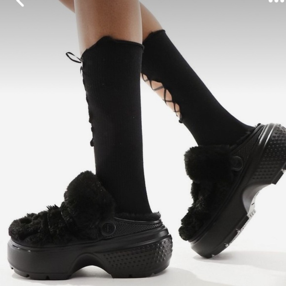 STOMP QUILTED CLOG Croc shoes